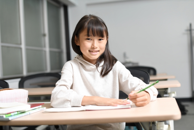 公立中高一貫校を目指す小学生